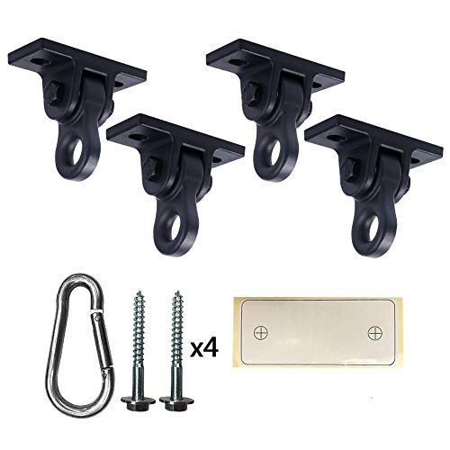 Black swing hangers, 4 pack