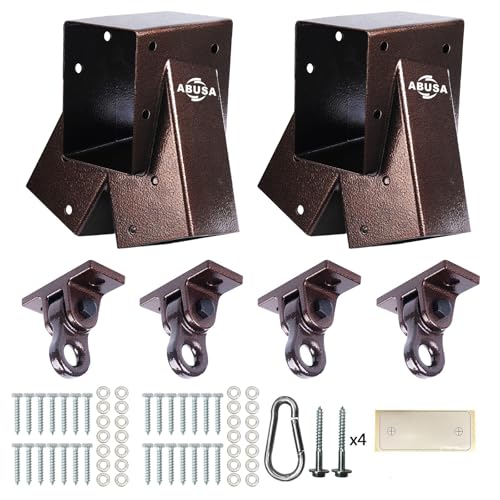 Bronze iron A frame brackets with four hangers